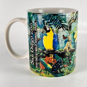 San Diego Zoo Ceramic Coffee Tea Cup Mug Wild Animal Park Souvenir Collectible